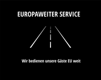 Europaweiteiter Service Symbolbild mit einem Beschreibungstext